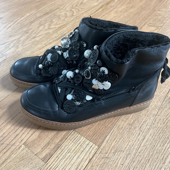 Real leather boots - Picture 2 of 2